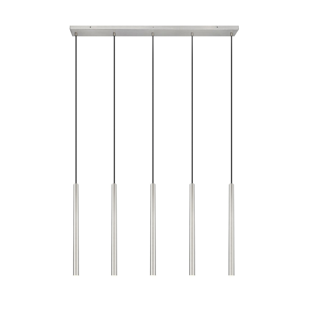 Z-Lite Canada - 919MP24-5L-BN-LED - LED Linear Chandelier - Forest - Brushed Nickel