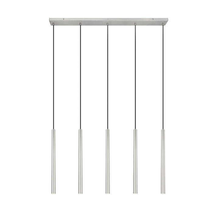 Z-Lite Canada - 919MP24-5L-BN-LED - LED Linear Chandelier - Forest - Brushed Nickel