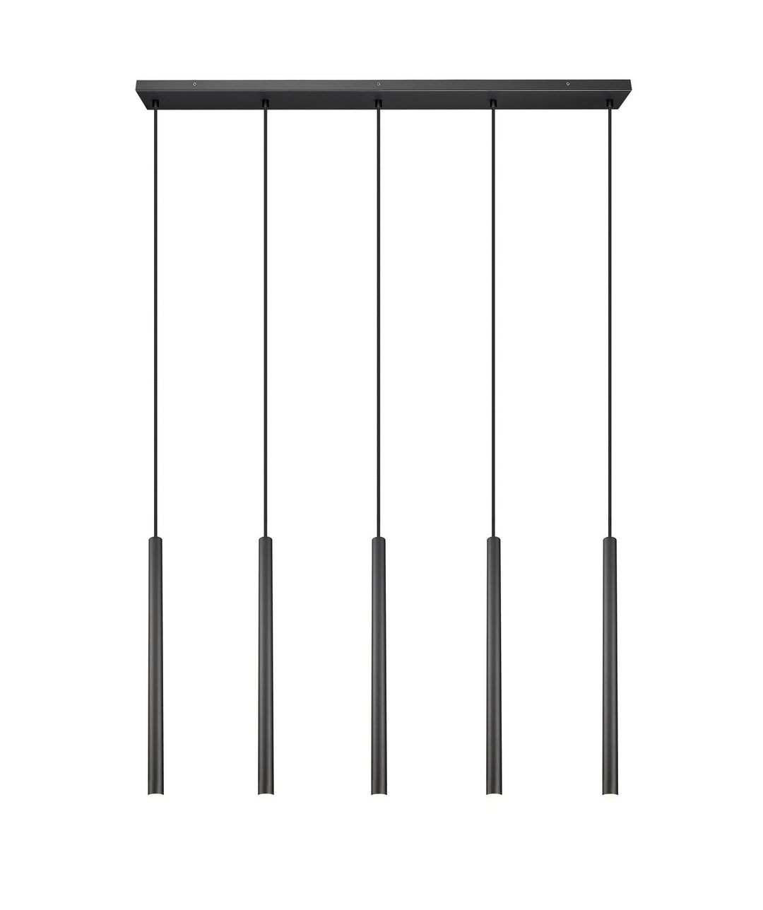 Z-Lite Canada - 919MP24-5L-MB-LED - LED Linear Chandelier - Forest - Matte Black