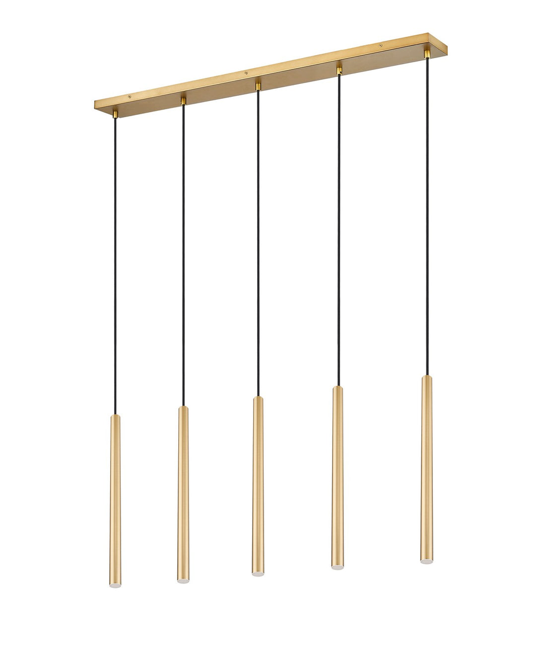 Z-Lite Canada - 919MP24-5L-MGLD-LED - LED Linear Chandelier - Forest - Modern Gold