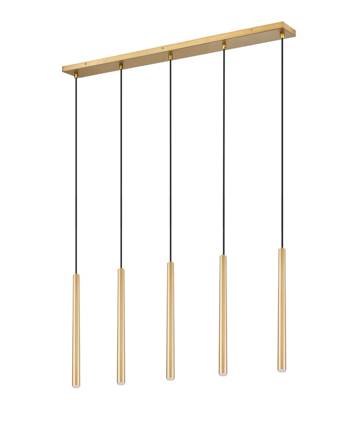 Z-Lite Canada - 919MP24-5L-MGLD-LED - LED Linear Chandelier - Forest - Modern Gold