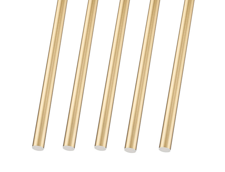 Z-Lite Canada - 919MP24-5L-MGLD-LED - LED Linear Chandelier - Forest - Modern Gold