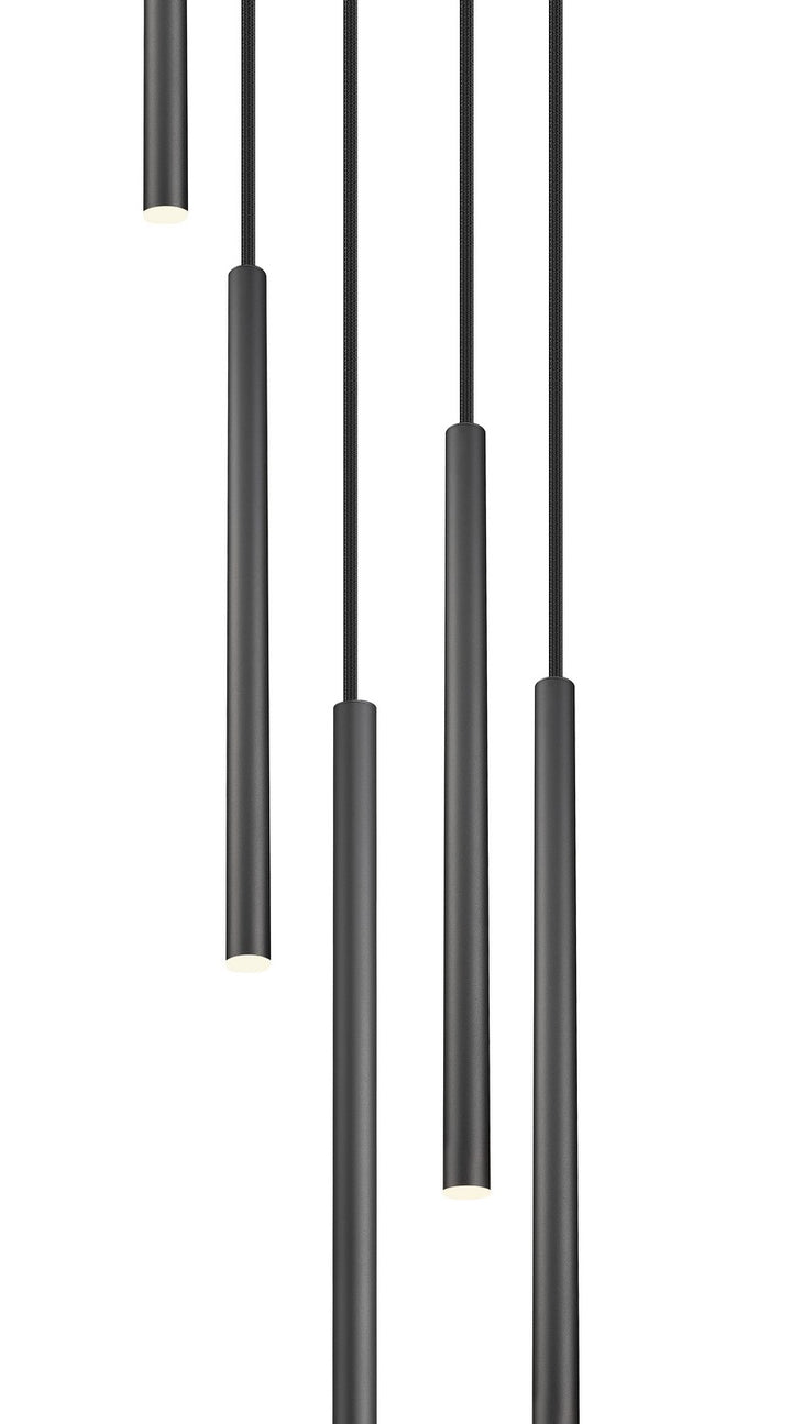 Z-Lite Canada - 919MP24-5R-MB-LED - LED Chandelier - Forest - Matte Black
