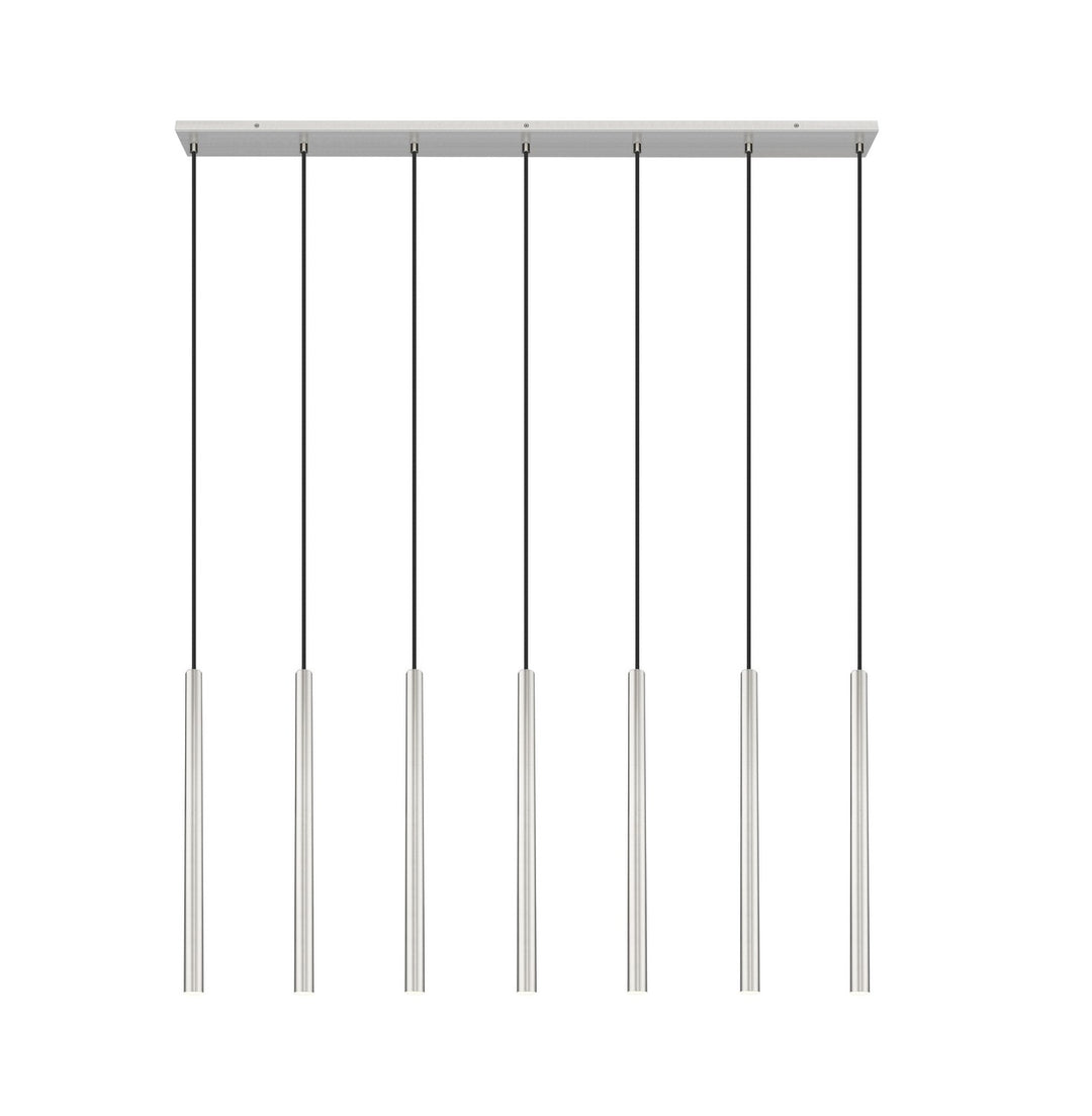 Z-Lite Canada - 919MP24-7L-BN-LED - LED Linear Chandelier - Forest - Brushed Nickel