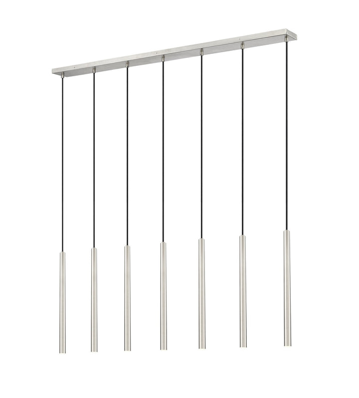 Z-Lite Canada - 919MP24-7L-BN-LED - LED Linear Chandelier - Forest - Brushed Nickel