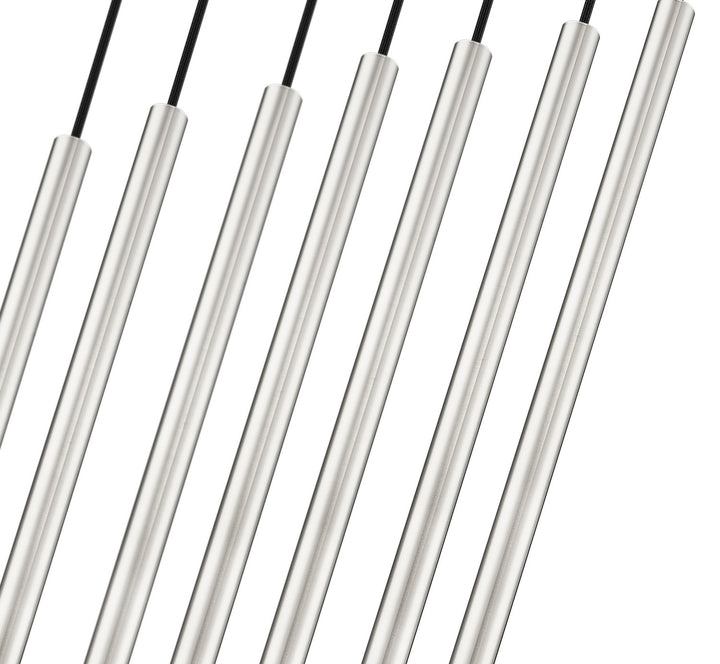 Z-Lite Canada - 919MP24-7L-BN-LED - LED Linear Chandelier - Forest - Brushed Nickel