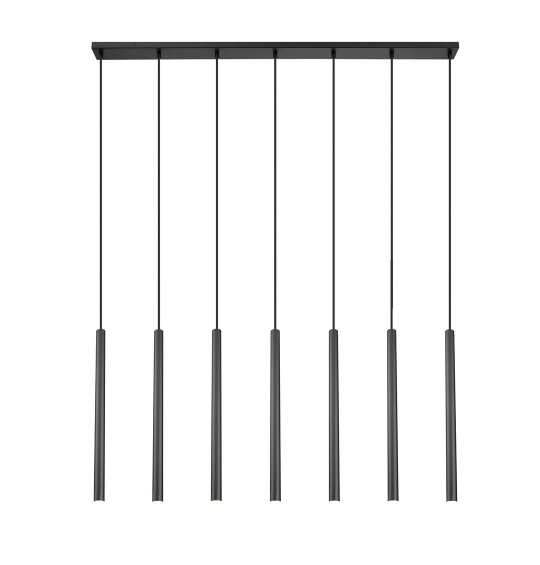 Z-Lite Canada - 919MP24-7L-MB-LED - LED Linear Chandelier - Forest - Matte Black