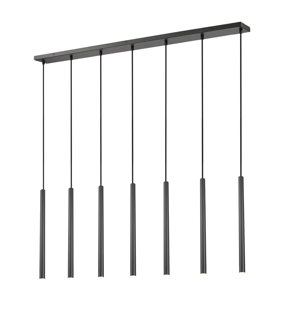 Z-Lite Canada - 919MP24-7L-MB-LED - LED Linear Chandelier - Forest - Matte Black