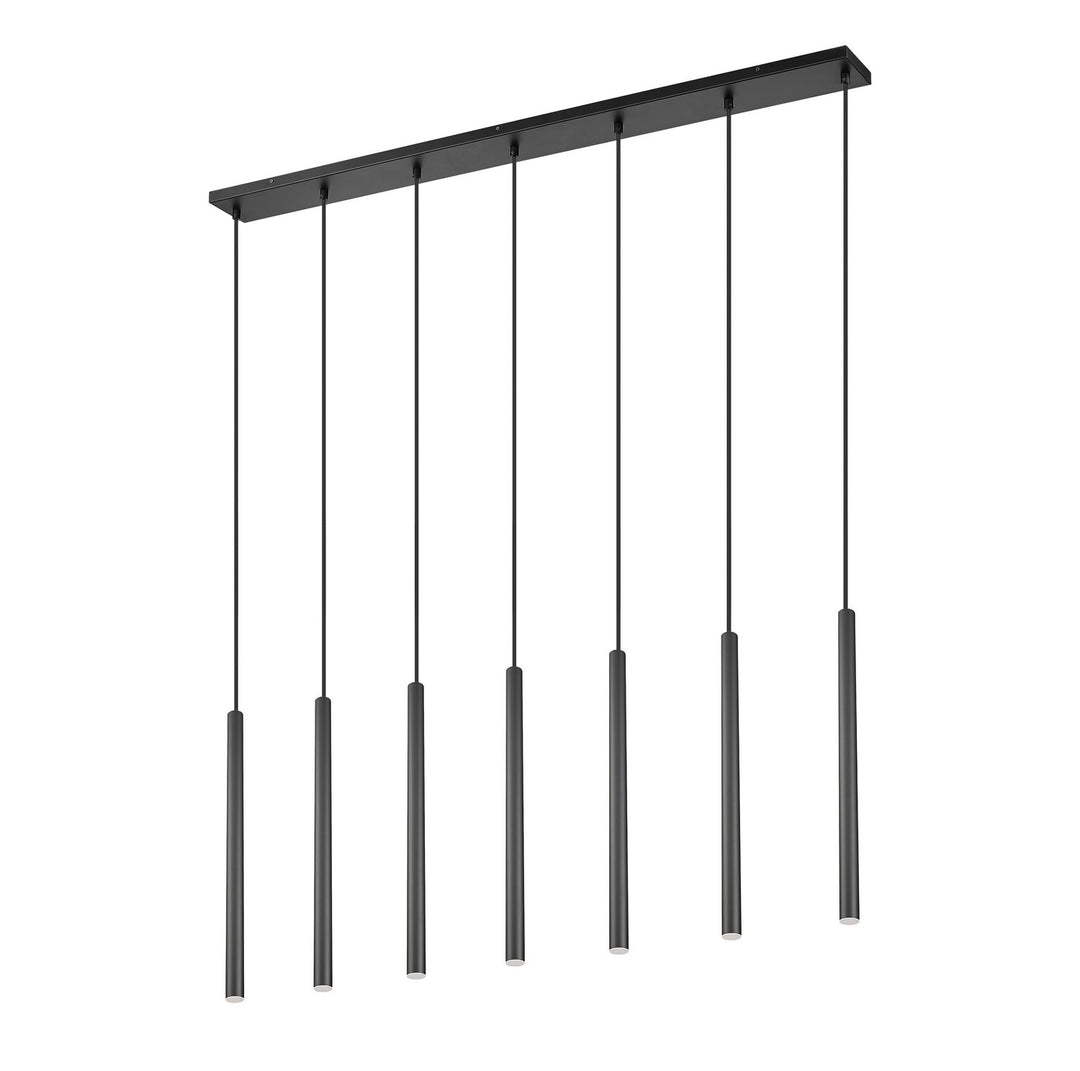 Z-Lite Canada - 919MP24-7L-MB-LED - LED Linear Chandelier - Forest - Matte Black