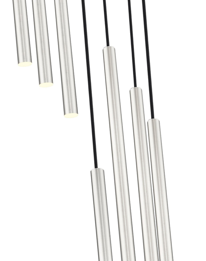 Z-Lite Canada - 919MP24-7R-BN-LED - LED Chandelier - Forest - Brushed Nickel