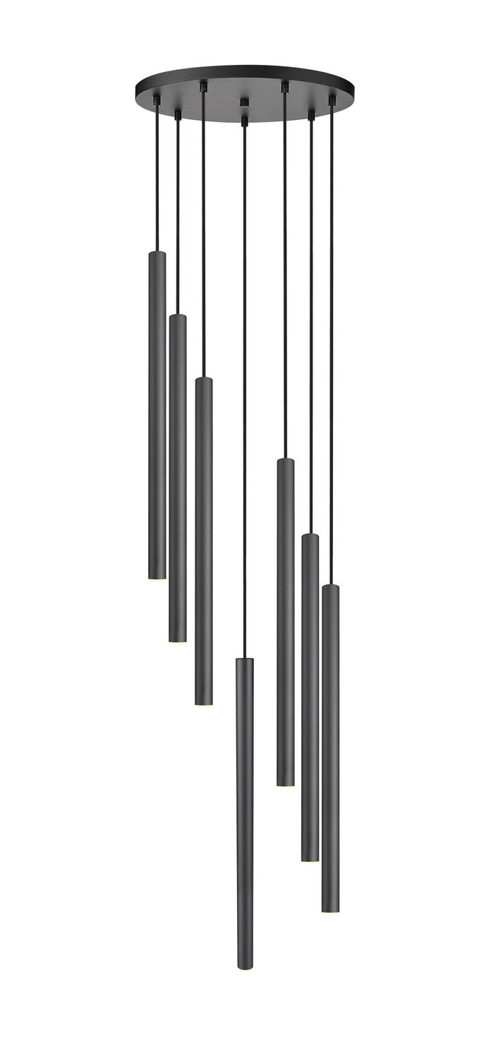 Z-Lite Canada - 919MP24-7R-MB-LED - LED Chandelier - Forest - Matte Black