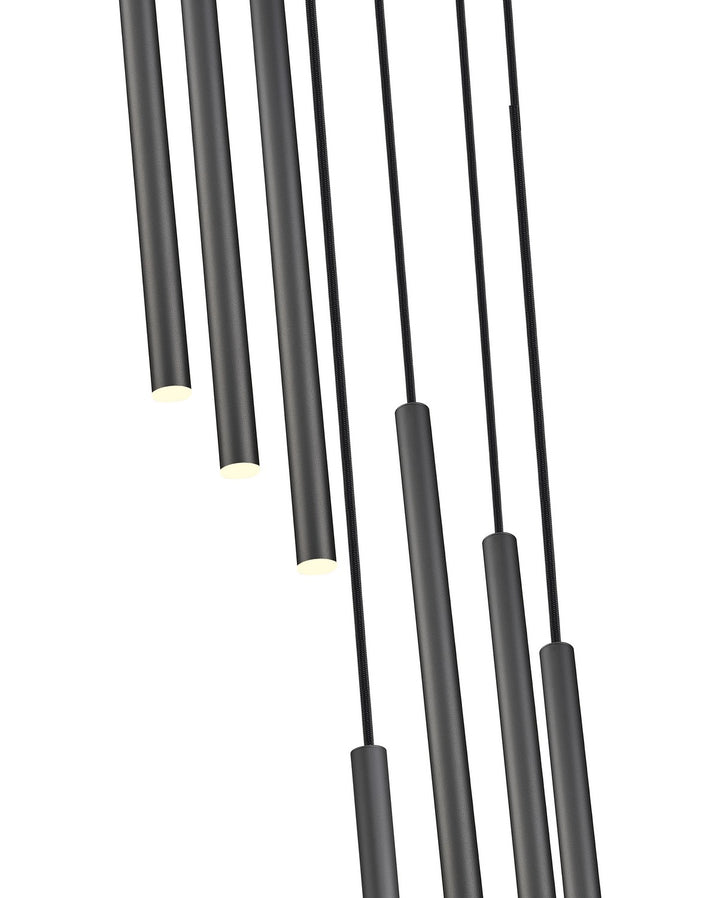 Z-Lite Canada - 919MP24-7R-MB-LED - LED Chandelier - Forest - Matte Black