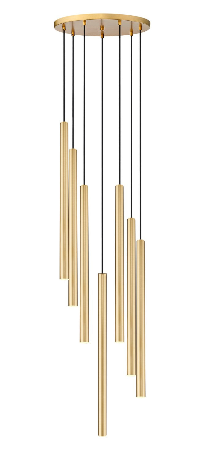 Z-Lite Canada - 919MP24-7R-MGLD-LED - LED Chandelier - Forest - Modern Gold