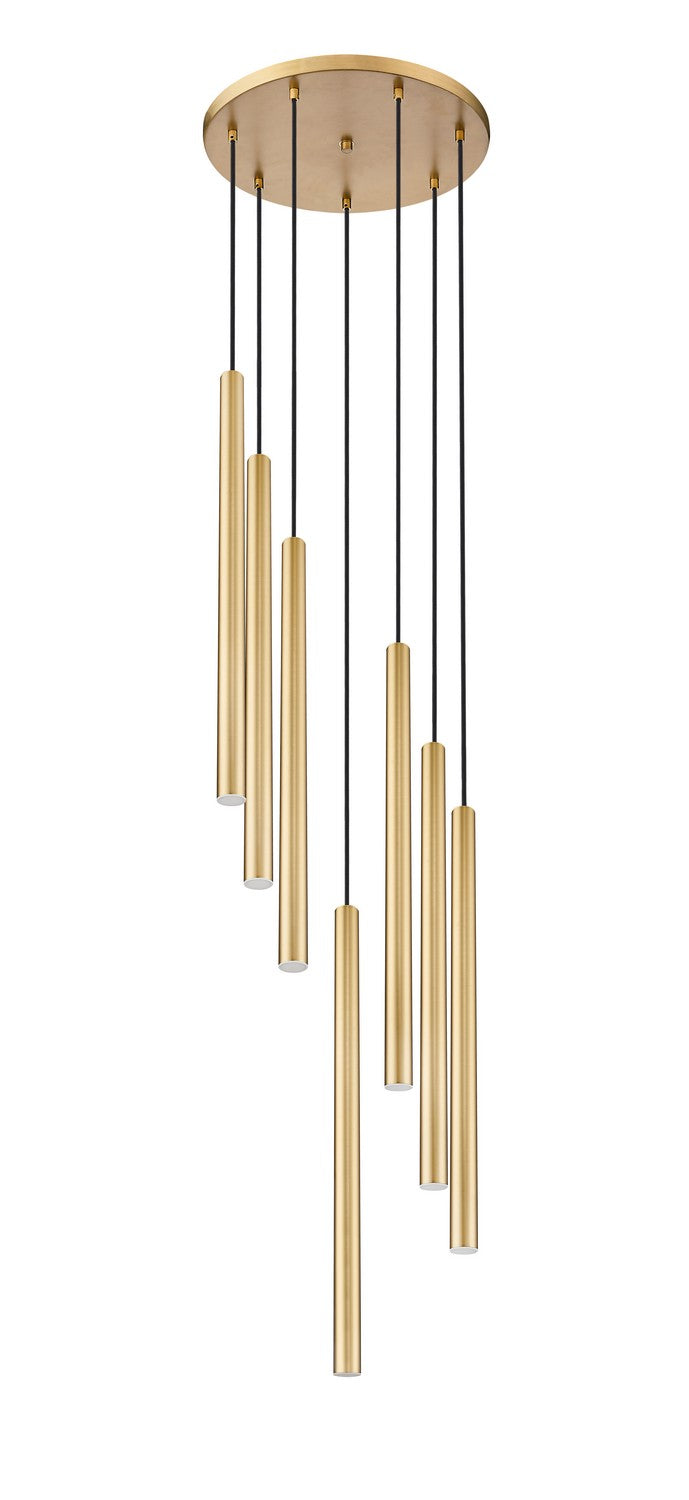 Z-Lite Canada - 919MP24-7R-MGLD-LED - LED Chandelier - Forest - Modern Gold