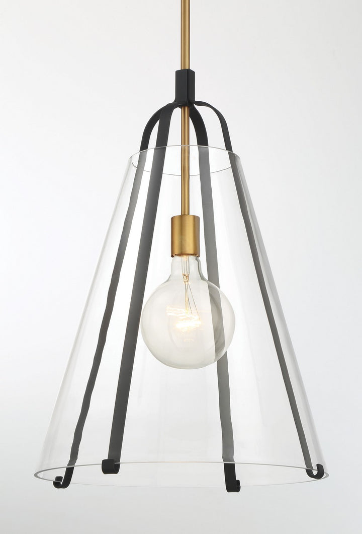 Minka-Lavery - 131-782 - One Light Pendant - Paxos - Legacy Brass