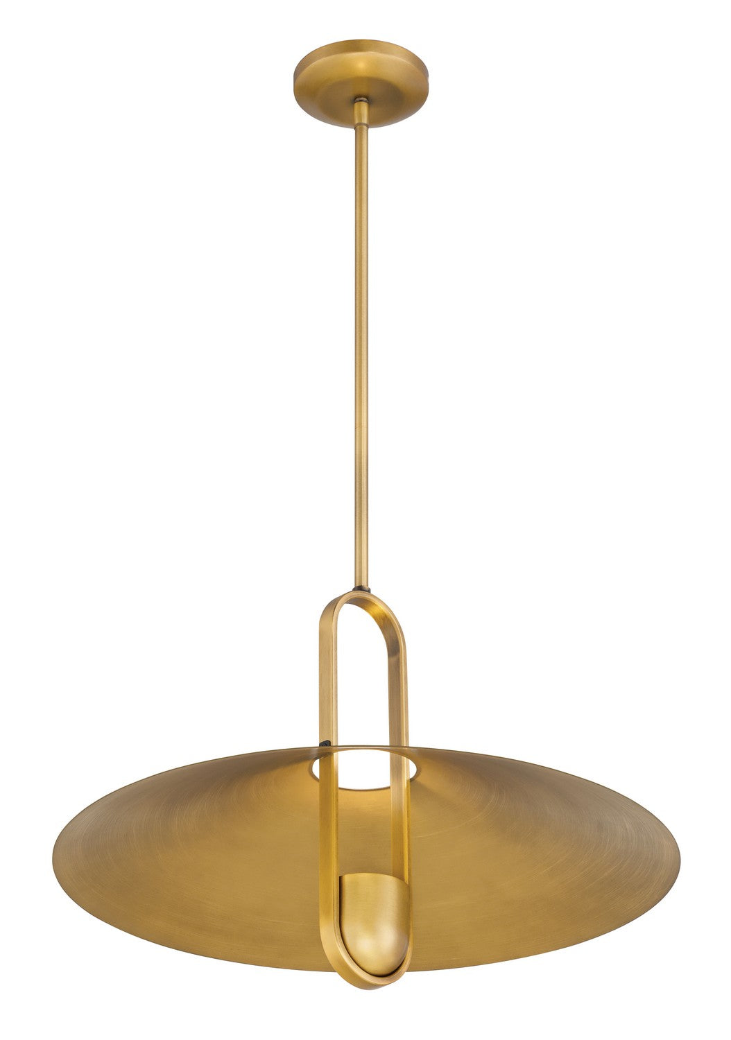 Minka-Lavery - 152-876 - One Light Pendant - Goldenridge - Matte Black