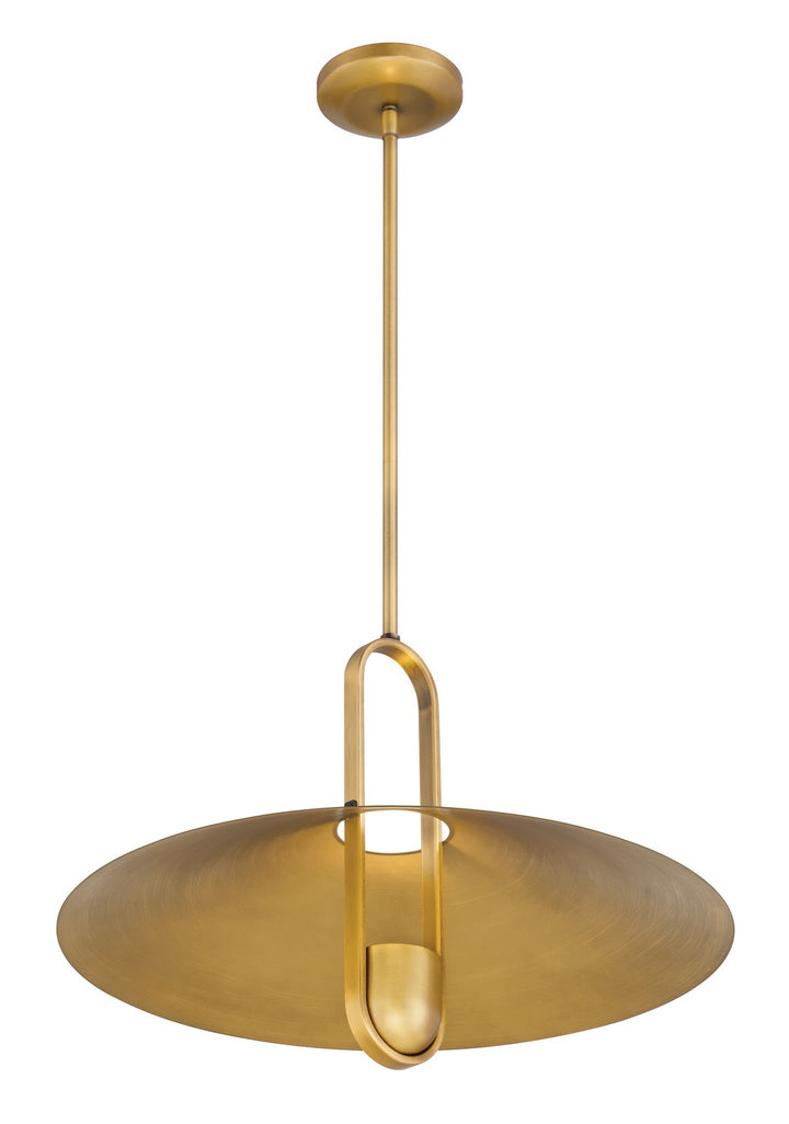 Minka-Lavery - 152-876 - One Light Pendant - Goldenridge - Matte Black