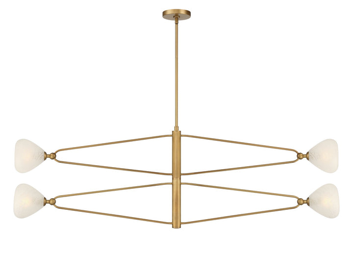 Minka-Lavery - 195-732 - Four Light Chandelier - Orion - Legacy Brass