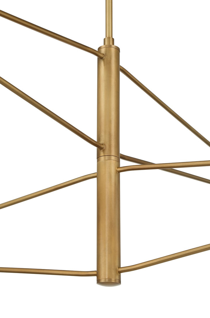Minka-Lavery - 195-732 - Four Light Chandelier - Orion - Legacy Brass