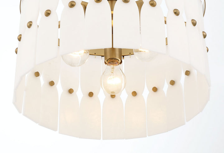 Minka-Lavery - 2083-732 - Three Light Convertible Semi-Flush - Coronelle - Legacy Brass