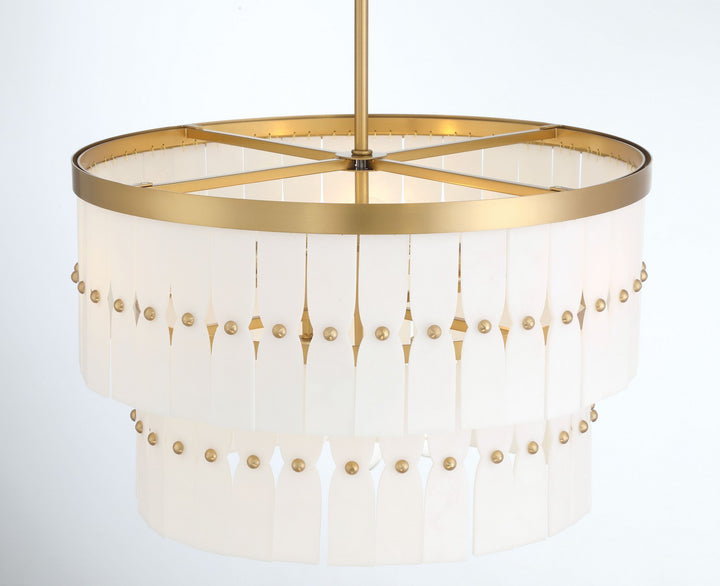 Minka-Lavery - 2086-732 - Six Light Pendant - Coronelle - Legacy Brass