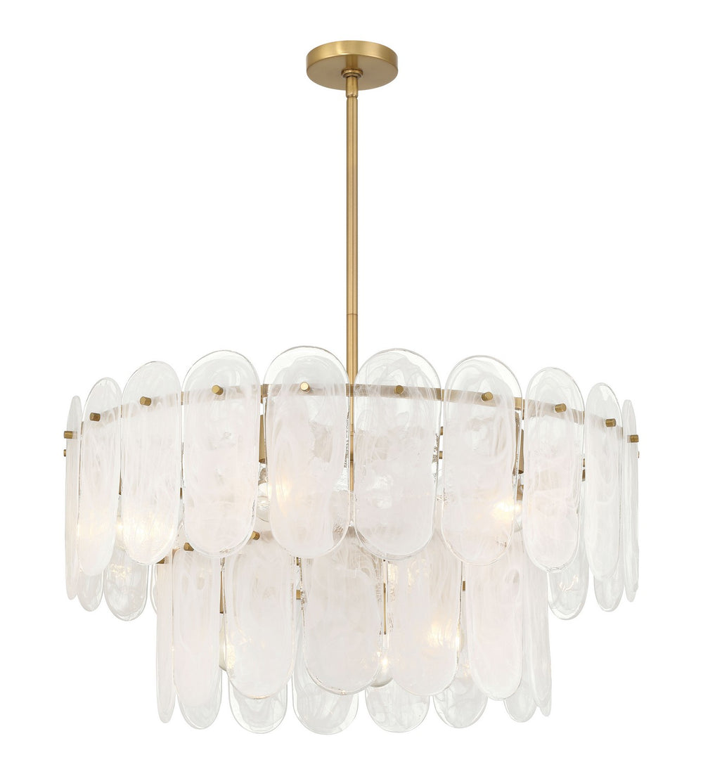 Minka-Lavery - 2599-732 - Nine Light Pendant - Oldmill - Legacy Brass