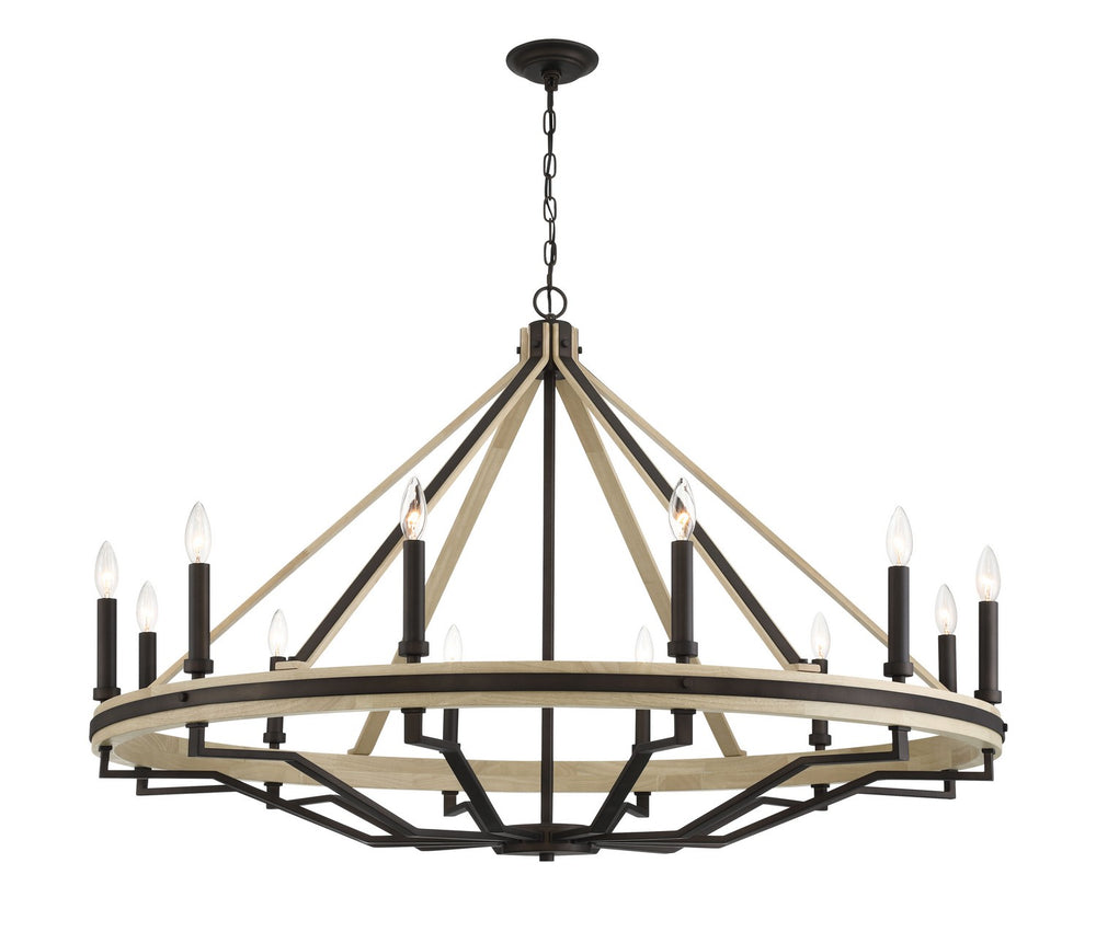Minka-Lavery - 2629-860 - 12 Light Chandelier - Sonoma - Dark Bronze