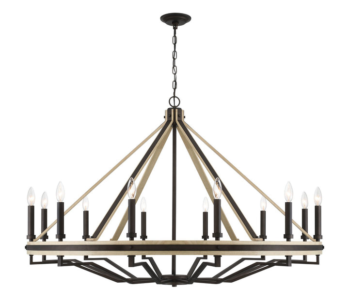 Minka-Lavery - 2629-860 - 12 Light Chandelier - Sonoma - Dark Bronze