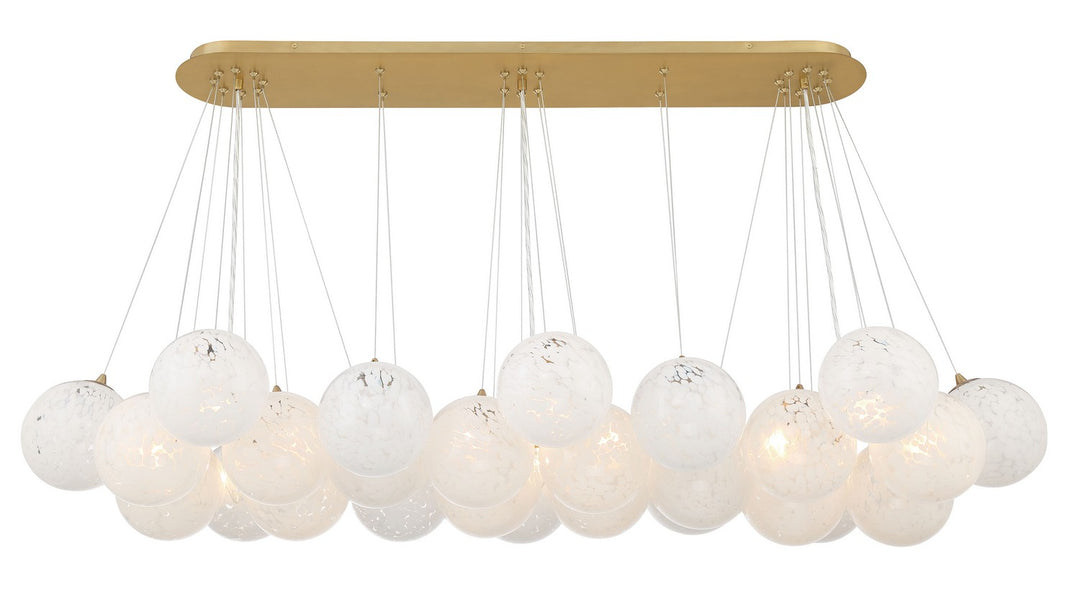 Minka-Lavery - 2637-732 - 12 Light Island Pendant - Langford - Legacy Brass