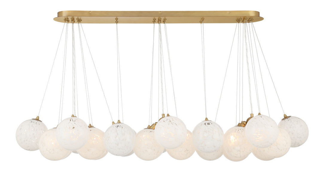 Minka-Lavery - 2637-732 - 12 Light Island Pendant - Langford - Legacy Brass
