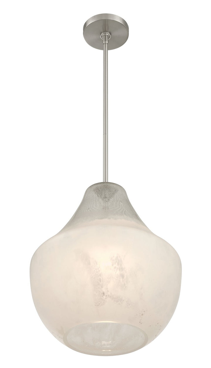 Minka-Lavery - 294-84 - One Light Pendant - Pacific - Brushed Nickel