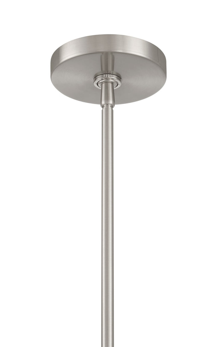 Minka-Lavery - 294-84 - One Light Pendant - Pacific - Brushed Nickel