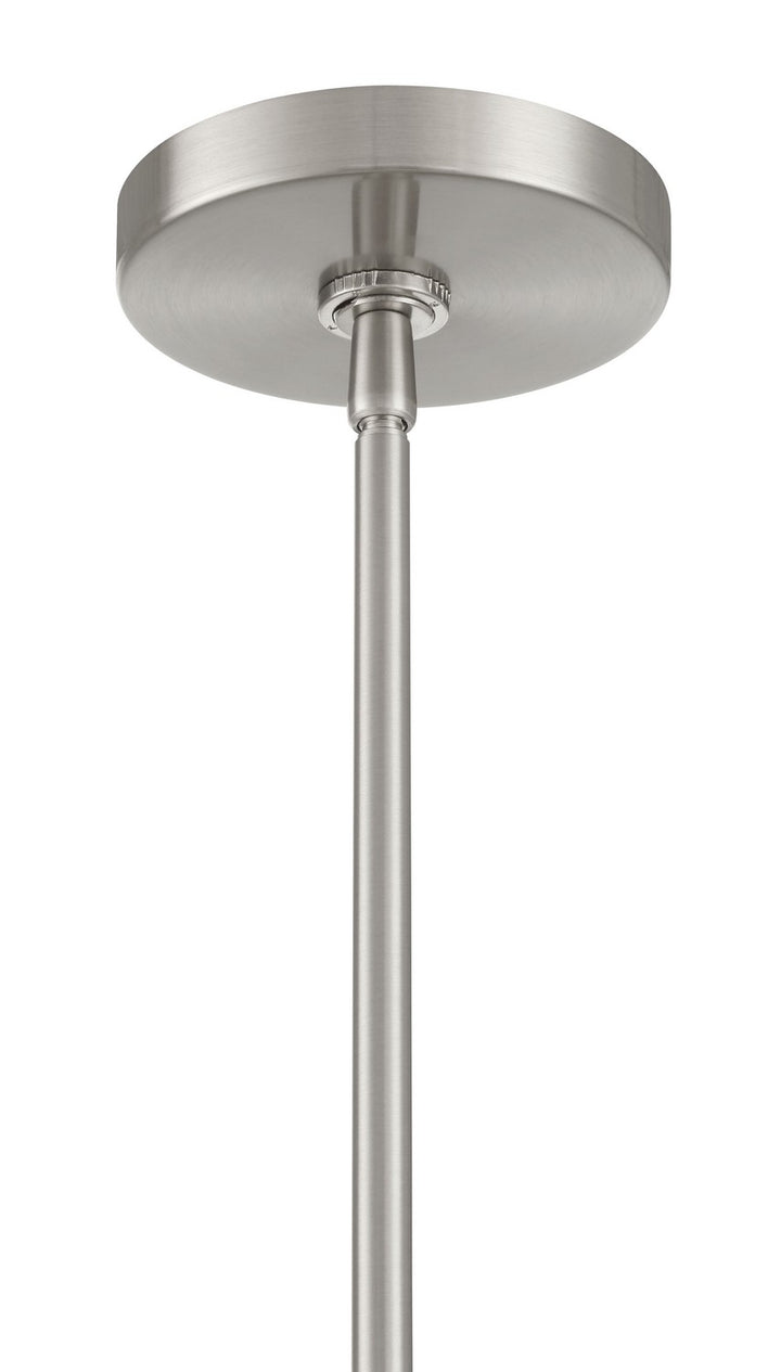 Minka-Lavery - 295-84 - One Light Pendant - Desert - Brushed Nickel