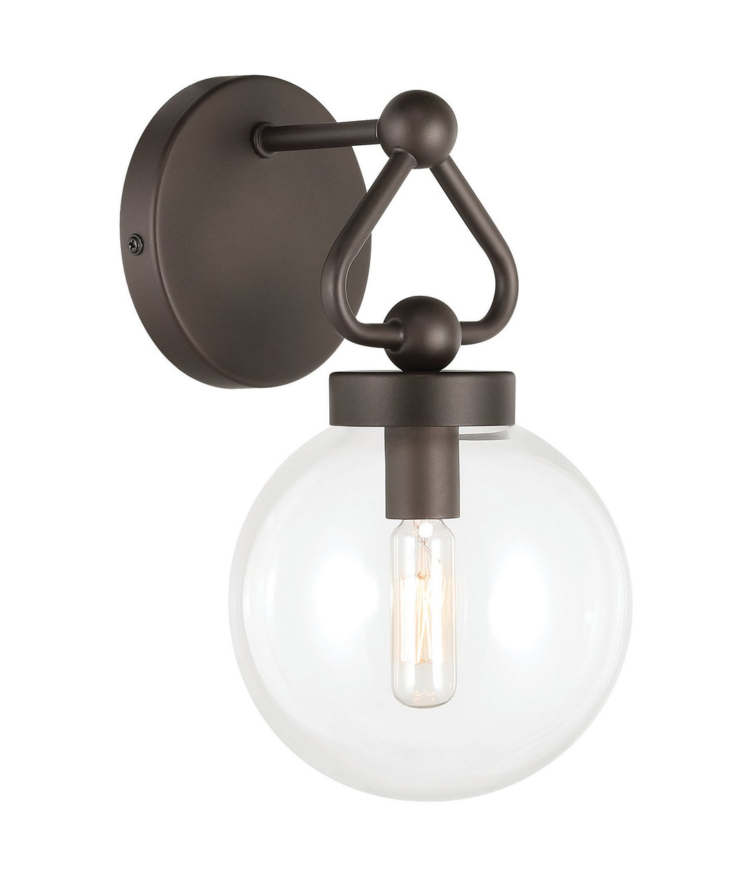 Minka-Lavery - 2971-860 - One Light Vanity - Stella - Dark Bronze