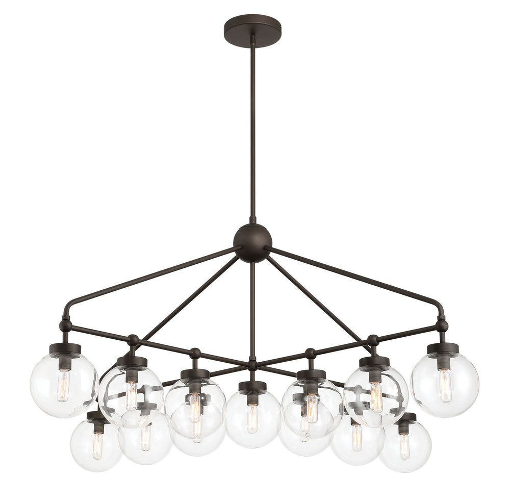 Minka-Lavery - 2975-860 - 13 Light Chandelier - Stella - Dark Bronze