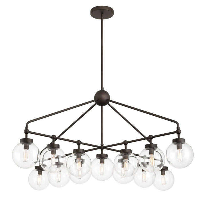 Minka-Lavery - 2975-860 - 13 Light Chandelier - Stella - Dark Bronze