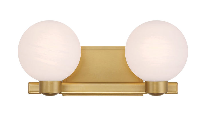 Minka-Lavery - 3492-732 - Two Light Vanity - Mooncrest - Legacy Brass