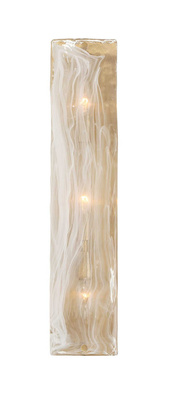 Minka-Lavery - 3633-732 - Three Light Vanity - Veil - Legacy Brass