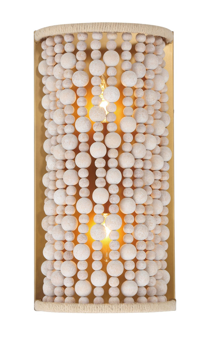 Minka-Lavery - 3642-870 - Two Light Wall Sconce - Horsmore - Painted Legacy Brass