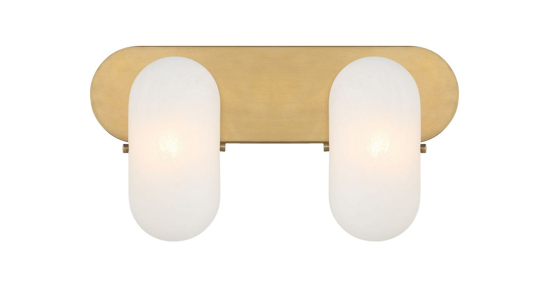 Minka-Lavery - 3702-732 - Two Light Vanity - Heathcote - Legacy Brass