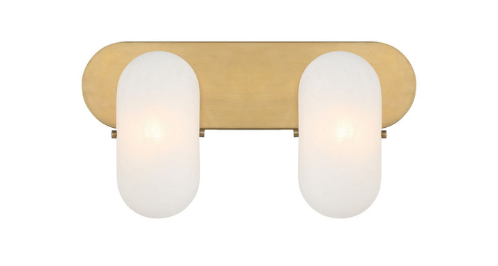 Minka-Lavery - 3702-732 - Two Light Vanity - Heathcote - Legacy Brass