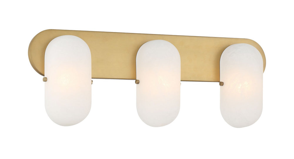 Minka-Lavery - 3703-732 - Three Light Vanity - Heathcote - Legacy Brass