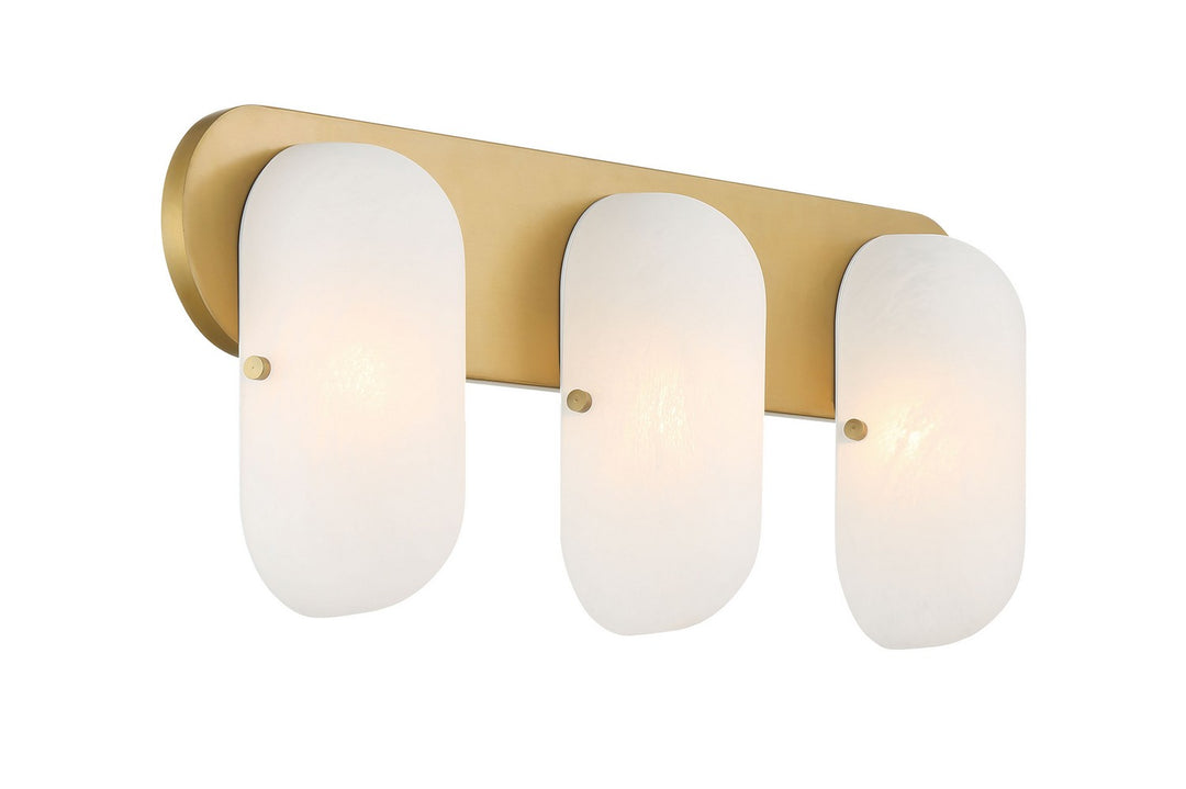 Minka-Lavery - 3703-732 - Three Light Vanity - Heathcote - Legacy Brass
