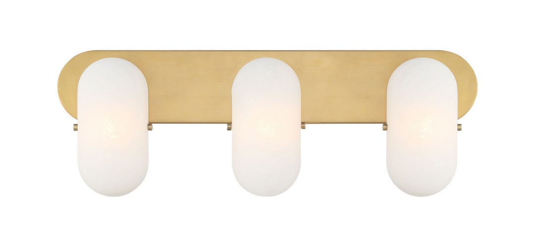 Minka-Lavery - 3703-732 - Three Light Vanity - Heathcote - Legacy Brass