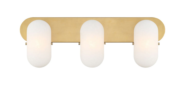 Minka-Lavery - 3703-732 - Three Light Vanity - Heathcote - Legacy Brass