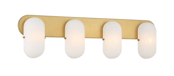 Minka-Lavery - 3704-732 - Four Light Vanity - Heathcote - Legacy Brass