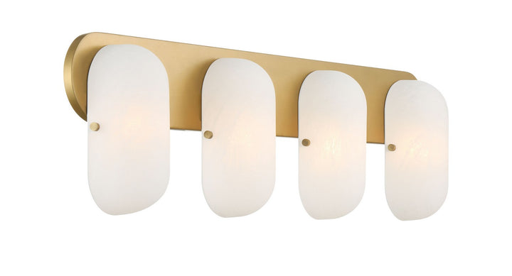 Minka-Lavery - 3704-732 - Four Light Vanity - Heathcote - Legacy Brass