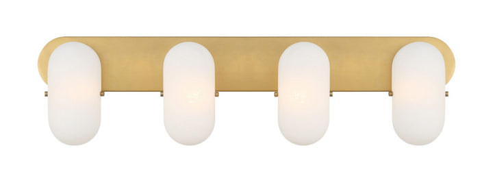 Minka-Lavery - 3704-732 - Four Light Vanity - Heathcote - Legacy Brass