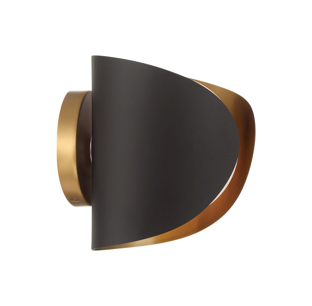 Minka-Lavery - 3771-855 - One Light Vanity - Flare - Dark Bronze