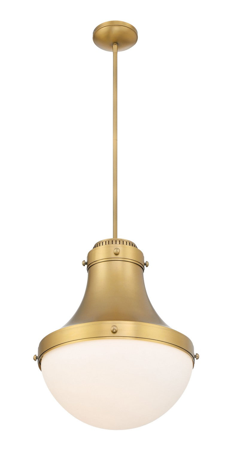 Minka-Lavery - 3934-732 - One Light Pendant - Purelight - Legacy Brass